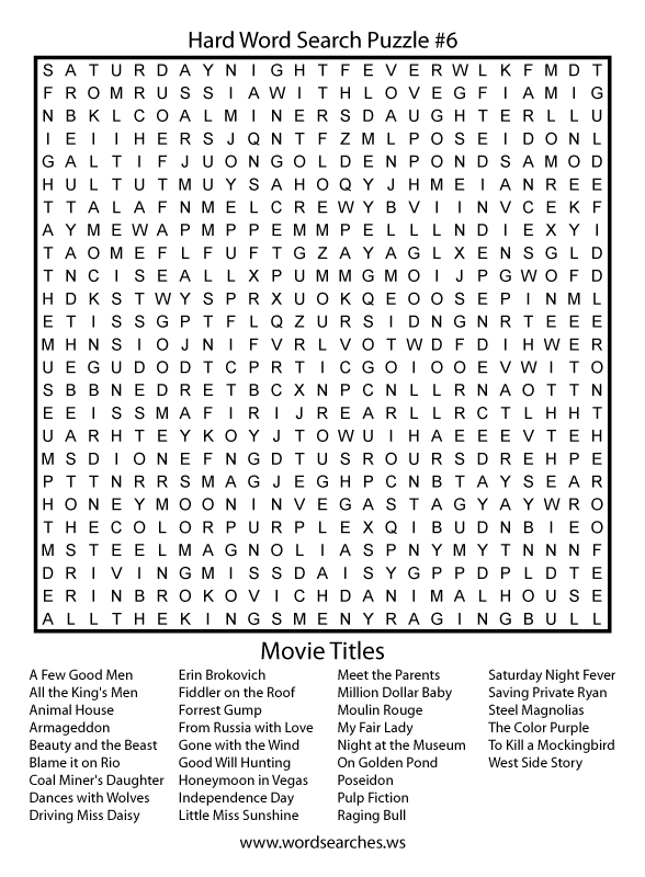 Best Very Hard Word Searches Printable Porn Sex Picture